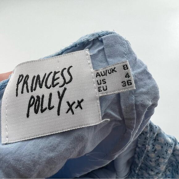 Princess Princess Mini Dress Blue Floral mini - Picture 6 of 6